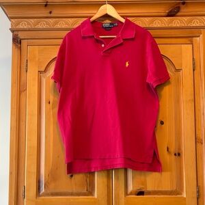 Polo by Ralph Lauren Men's Bright Red Polo Shirt